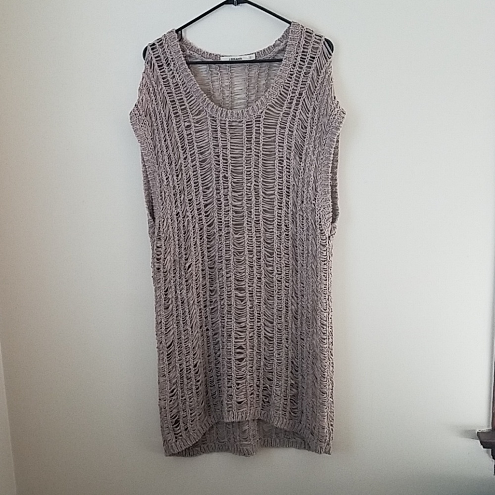 J Brand Crotchet Sleeveless Top